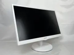 Philips 243V7Q 24型モニター内蔵スピーカーホワイト色PS4対応 - メルカリ