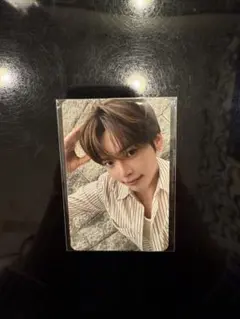 zb1 mnet plus merchトレカ 犬耳ver 特典ラキドロ　ハンビン