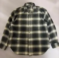 オールドユニクロ　80s 希少 OLD UNIQLO オンブレチェックシャツ　L