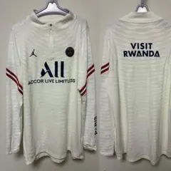 着用数回PSGパリサンジェルマン×Jordanジョーダン ドリルトップ XL