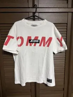 TOMMY JEANS ホワイト Tシャツ L
