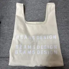 BEAMS DESIGN トートバッグ ベージュ