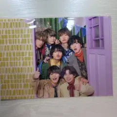 【新品未開封】なにわ男子　クリアファイル