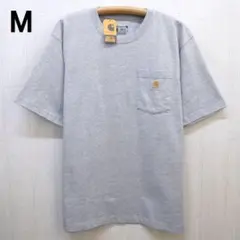 carhartt カーハート K87 ポケット付き 半袖Tシャツ M グレー