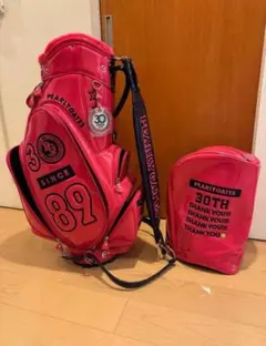 PEARLY GATES キャディバッグ 青・赤・クリーム PEARLY GATES キャディバッグ 青・赤・クリーム パーリーゲイツの