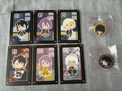 刀剣乱舞　御伴散歩　ぽちくじ　クリアバッジセット　半券