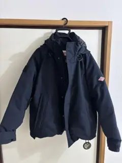 正規品　DANTON ダウンジャケット Sサイズネイビー2025年12月購入品