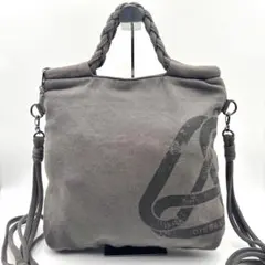 【希少】 DIESEL ディーゼル ショルダーバッグ2way スウェット素材A4