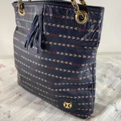 ヴィンテージ 本革レザー 2wayハンドバッグ チェーン ショルダーバッグ