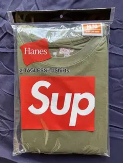 Supreme パックT(オリーブ)2枚 新品未開封