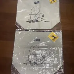 【チャーリーブラウン】エコバッグ2枚セット