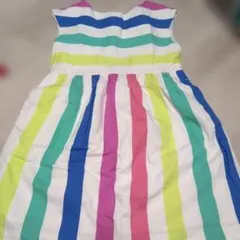 GAPKIDSストライプ ノースリーブ ワンピース