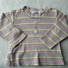 familiar ストライプ Tシャツ 80サイズ