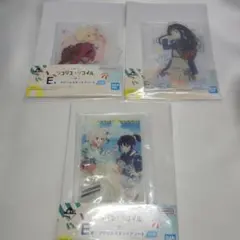一番くじ リコリス・リコイル 3弾 アクリルスタンド 3種セット 未開封品