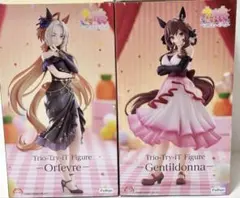 ウマ娘　オルフェーヴェル　ジェンティルドンナ　フィギュア　ラウンドワン限定