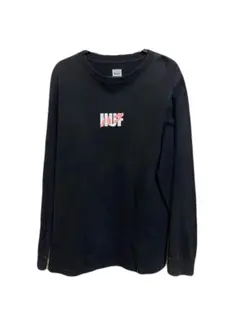 HUF(ハフ)ブラック 長袖Tシャツ M
