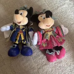 ディズニーハロウィン　フェスティバルオブミスティーク　ぬいぐるみバッジ