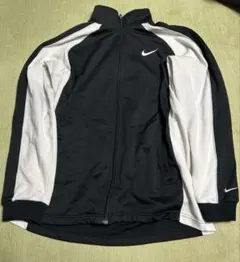 Nike ジップアップトラックジャケット 黒/白