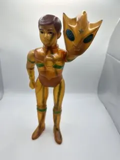 激レア　ブルマァク製　トリプルファイター　特大ソフビ　当時もの　昭和　希少 激レア ブルマァク製 トリプルファイター 特大ソフビ 当時もの 昭和