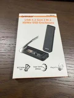 m.2 NVMe SSD 外付けケース　FIDECO