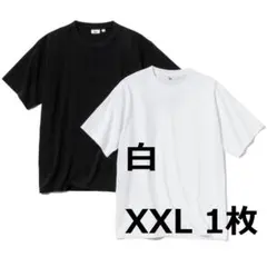 XXLサイズ ホワイト ユニクロ ロンハーマン エアリズムコットンクルーネックT