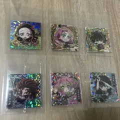 鬼滅の刃　ウエハース　シール　6枚セット