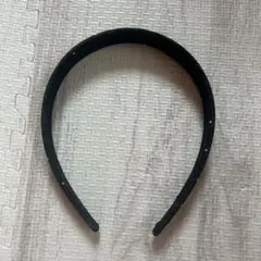 黒キラキラカチューシャ