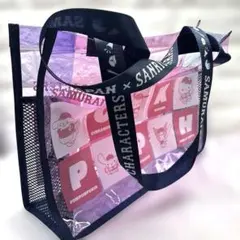 タイトーくじ 侍ジャパン×サンリオキャラクターズ　Ｂ賞クリアトートバッグ！！！