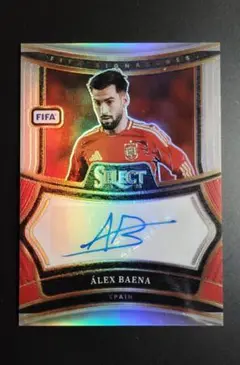 PANINI アレックス・バエナ 直筆サイン auto アトレティコマドリード