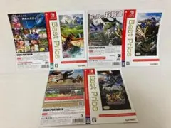 3点 ダミージャケット モンスターハンターストーリーズ 他 展示用 Switch