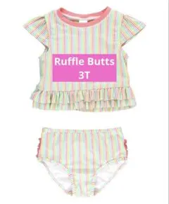 Ruffle Butts ラッフルバッツ フリル付水着 3T（95cm）