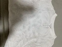 lawgry メッシュ編み長袖ニット