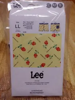 メンズ　アンダーウェアLee ボクサーパンツ イエロー　LLサイズ バラ柄