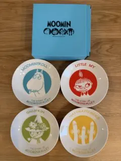 ムーミン　デザート皿4枚セット　山加商店