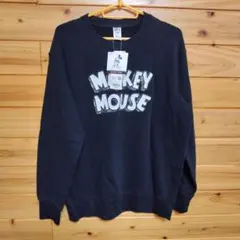 新品未使用 ユニクロ ミッキーマウストレーナーLサイズ