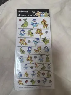ポケモン 4サイズ ステッカー シールのサムネイル