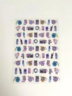 No.139 ネイルシール たまごっち ネイル シール 平成 キティ