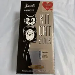 Kit-Cat Klock Tuxedo BCW-01 限定版　ステッカー付き Kit-Cat Klock Tuxedo BCW-01 限定版 ステッカー付き - メルカリ