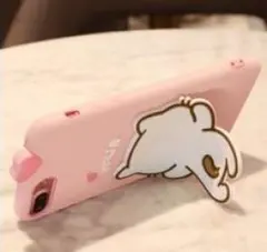 携帯ケース　iPhoneケース　携帯カバー（ねこピンク）