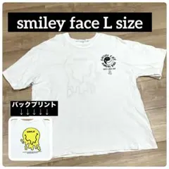スミリー・フェイス ハーヴィー・ボール Tシャツ　Lサイズ　バックプリント