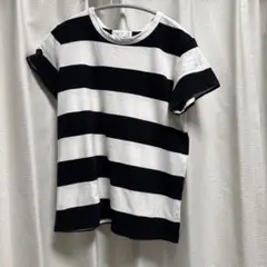 agnès b. 半袖ボーダーTシャツ