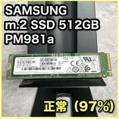 Samsung PM981 512GB NVMe SSD 動作品のサムネイル