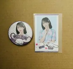 ＝LOVE イコラブ シナモン　フォトカード　缶バッジ 野口衣織　シナモロール