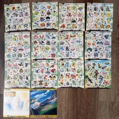 ポケモンずかん　ステッカーセット