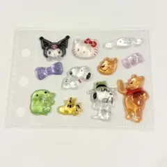 正規品ボンボンドロップシール　おすそ分け　シナモン　キティ　クロミ　スヌーピー