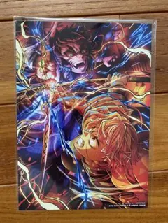 鬼滅の刃 映画 入場者特典　キービジュアルイラストボード1枚