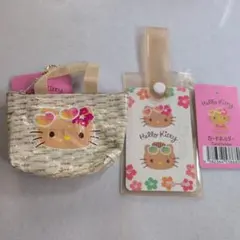 ハローキティ ♡ マイクロバッグ＆カードホルダーセットのサムネイル