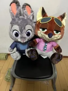 k様専用ズートピア2 ニック・ワイルド　ジュディ・ホップス ぬいぐるみ