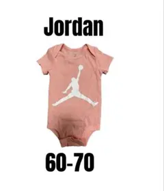 【JORDAN ジョーダン】ロンパース　ベビー　バスケ　0-6m 60-70のサムネイル