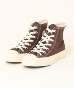 ビターブラウン　コンバーススニーカー　ハイカット24cm
